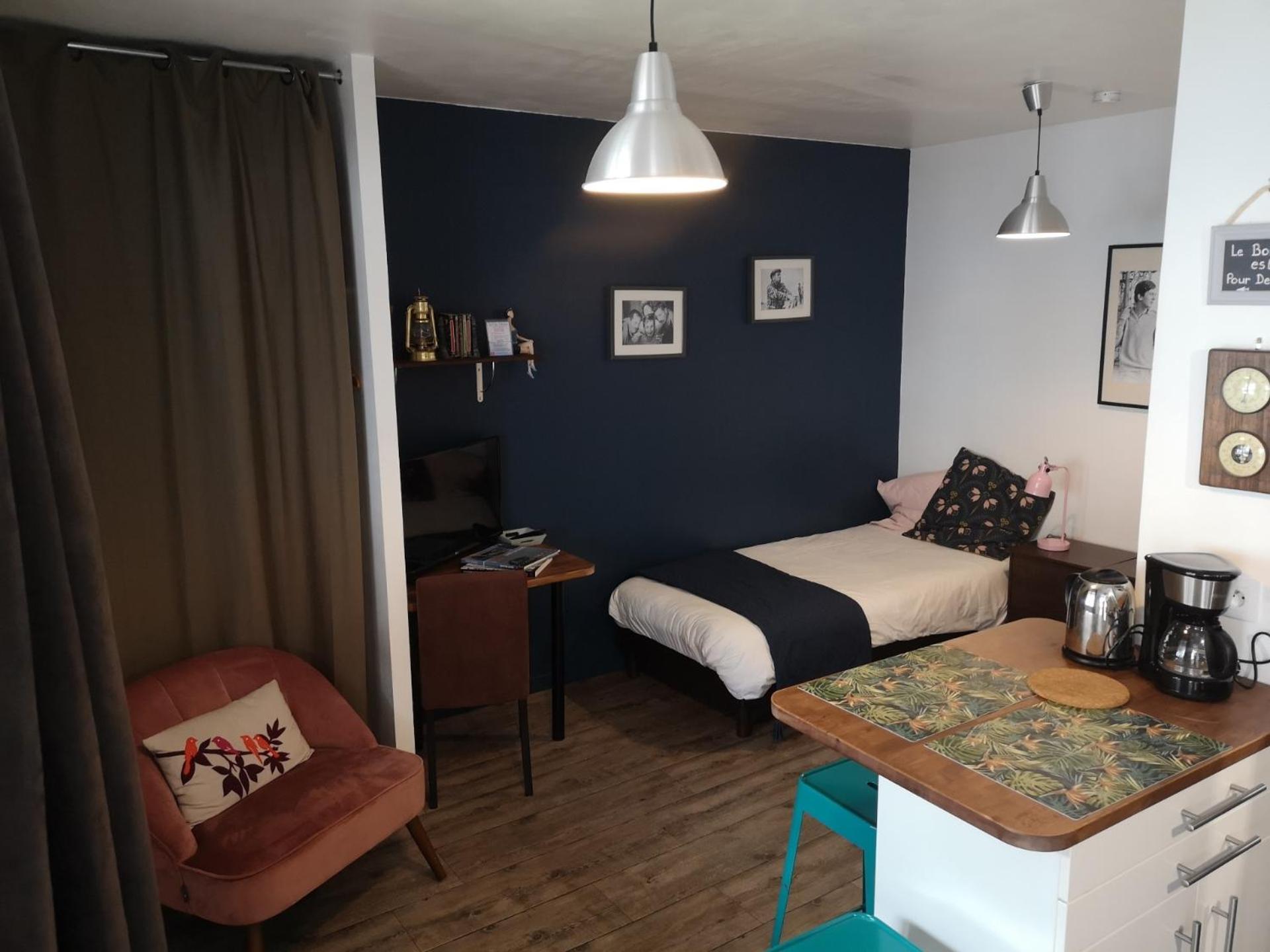 Apartmán La Compagnie Des 5 Mondes Saint-Nazaire  Pokoj fotografie